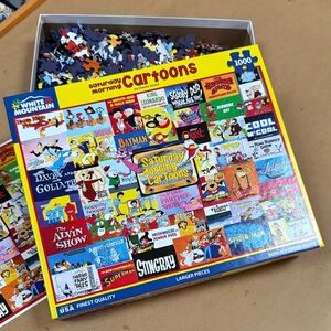 1000pc-White Mountain Cartoons Puzzle (K)